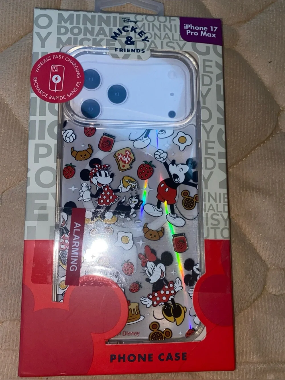 DISNEY Minnie & Mickey Mouse iPhone‎ 17 PRO MAX Phone Case NEW